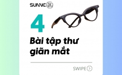 Bài tập thư giãn mắt, hạn chế đau mỏi mắt khi sử dụng máy tính, điện thoại