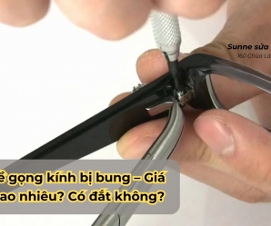 Bản lề gọng kính bị bung – Giá sửa bao nhiêu? Có đắt không?