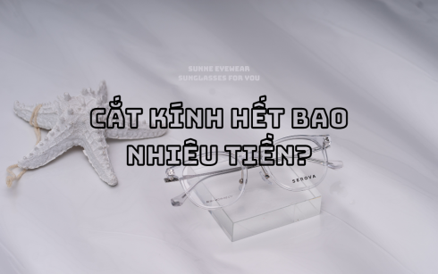 Cắt kính hết tầm bao nhiêu? - Bảng giá mắt kính, tròng kính