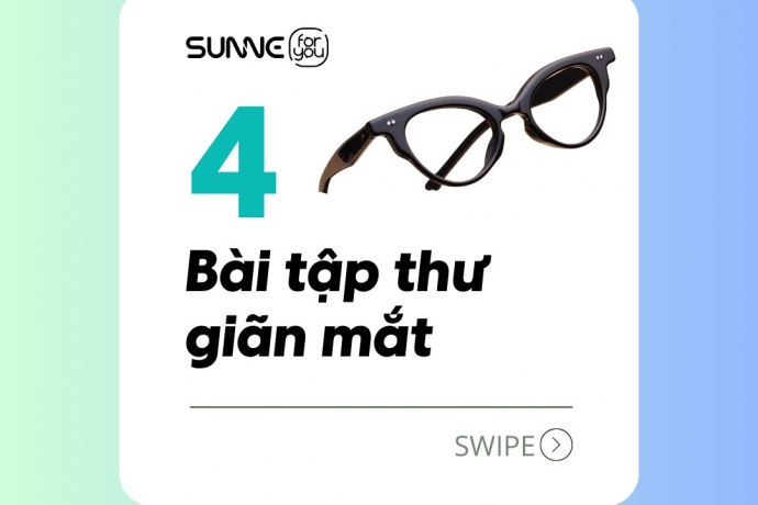 Bài tập thư giãn mắt, hạn chế đau mỏi mắt khi sử dụng máy tính, điện thoại