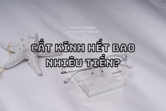Cắt kính hết tầm bao nhiêu? - Bảng giá mắt kính, tròng kính